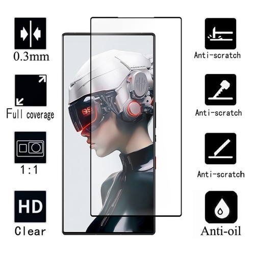 For ZTE nubia Red Magic 11 10S 10 Air 9 8 Pro 9H Tempered Glass Screen Protector - Picture 3 of 7