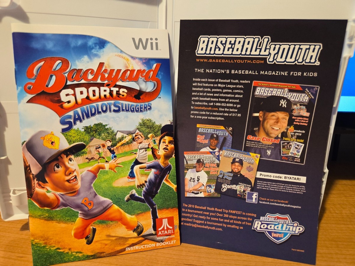 Backyard Sports: Sandlot Sluggers & MLB Superstars (Nintendo Wii