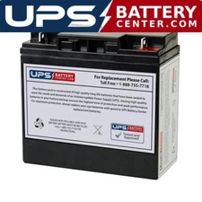 Powertron PT18-12 12V 18Ah F3 Replacement Battery
