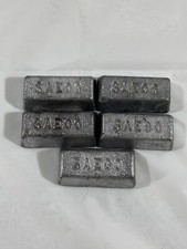 SAECO Molded Lead Bars Hunting Fishing Reloading Sinkers Ingot Over 5 Pounds