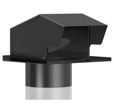 Hon Guan Galvanized Steel 8 inch Roof Vents Cap Roof Exhaust Vent With Damper