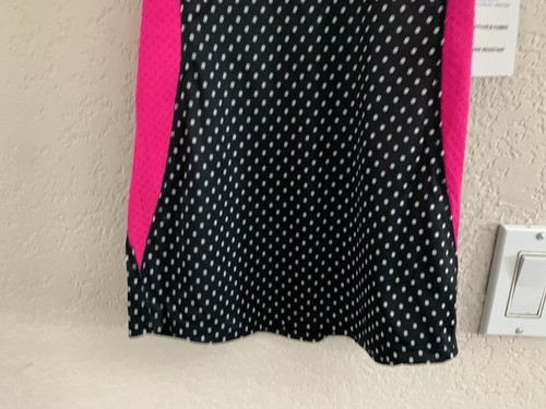C9 by Champion Black White Pink Polka Dot Tank Size 7 NWT - Picture 3 of 9