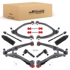 12x Front Control Arms Ball Joints For 2007-2013 Chevy Silverado GMC Sierra 1500