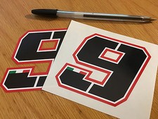 Danilo Petrucci 2016 Race Number (pair)