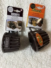 2 Lava Cake Maker 1 Reese's & 1 Hershey's 3 1/2" diameter and 2 3/4" tall NO TOP
