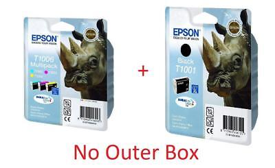 Ink Cartridges for Epson T1006 4 Compatible Non-OEM Epson /"Rhino/" T1001-4