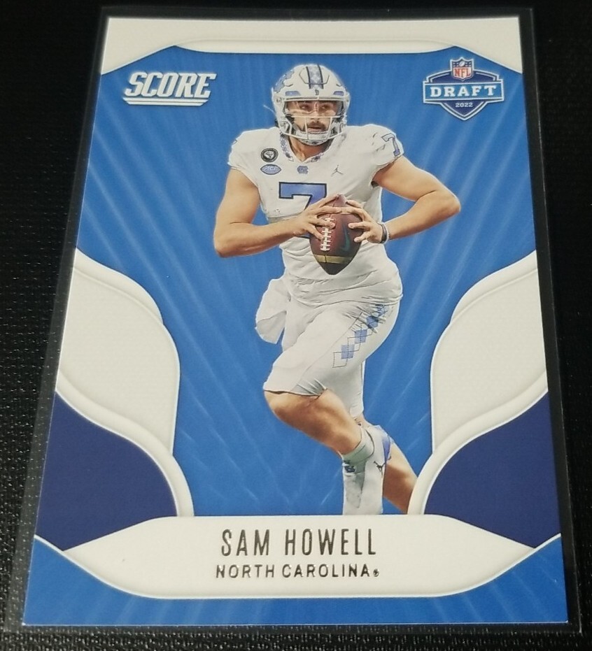 2022 Panini Score NFL Draft SAM HOWELL Rookie D#4 Washington Commanders RC