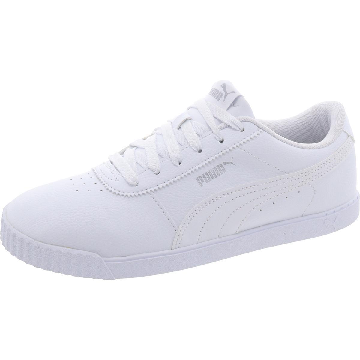 Повседневные и модные кроссовки Puma Womens Vikky White 8.5 Medium (B, M) BHFO 3364