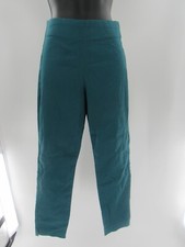 Old Navy Womens High Rise Pixie Ankle Skinny Ponte Elastic Waist Pants 6 Blue
