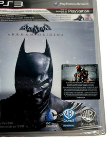 PS3 Playstation 3 Batman Arkham Origins Black Label First Print New
