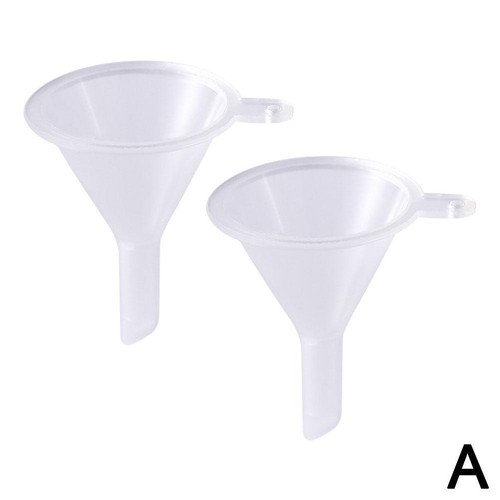 2/6Pcs Mini Small Plastic Funnels For Perfume Liquid Oil Empty Filling USD - Picture 14 of 14