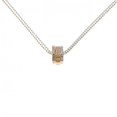 Cartier ゴールド シルバー ネックレス Authentic Cartier Love Necklace #230-000-344-1212 | eBay