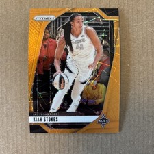 2024 Panini Prizm WNBA - Kiah Stokes #122 Orange Velocity Prizm