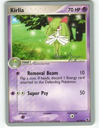 Kirlia 34/109 EX Ruby & Sapphire Pokemon TCG