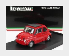 1:43 BRUMM Fiat 500 590Gt #0 Giannini Vallelunga 1969 Red R490 Model