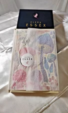 New Elena Essex Artistic & Colorful Mushroom Cover Lined Journal In Box