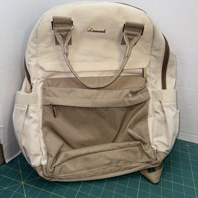 Lovevook Backpack For 15.6 Laptop Lots Of Storage Beige USB Port