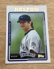 2005 Topps - Todd Helton #385 - near mint condition - FREE SHIPPING