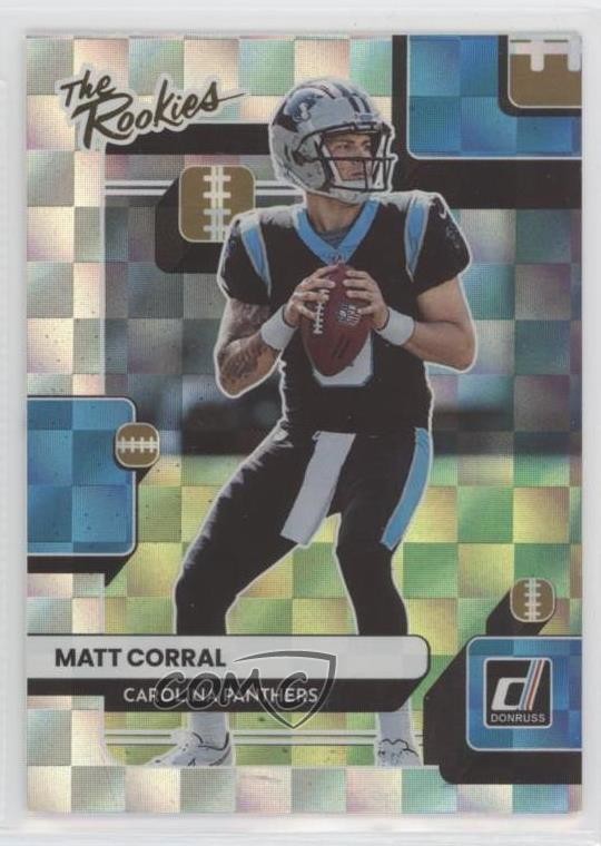 2022 Panini Donruss The Rookies Matt Corral #TR-2 RC uk2