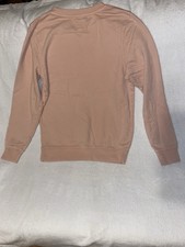NWT Goodfellow  Co Men's French Terry Crewneck Pullover Sweatshirt SMALL Pink