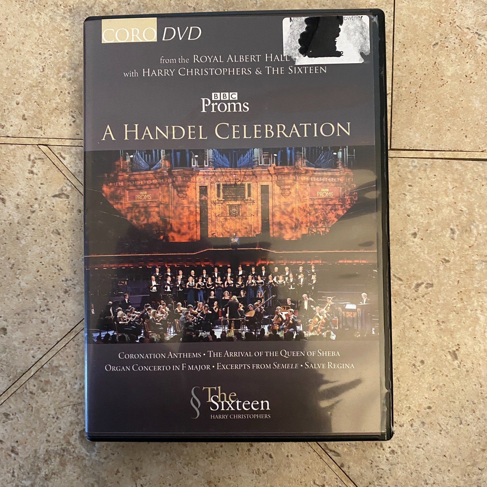 Harry Christophers and the Sixteen: A Handel Celebration DVD (2010)
