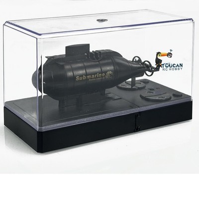 RC RTR Mini Submarine Dual Propellers Wireless Boat Remote Control Toy for Kids
