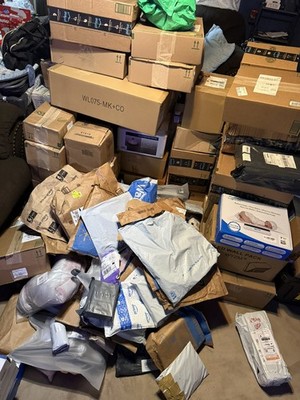 Small Box  Unclaimed Mail Box Packages Unknown Contents Return Items, Overstock