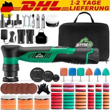 BATOCA S5 Mini Poliermaschine Akku Exzenter Polierer Auto Polierset 25/50/75mm