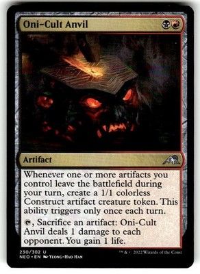 Oni-Cult Anvil Kamigawa: Neon Dynasty Regular MTG