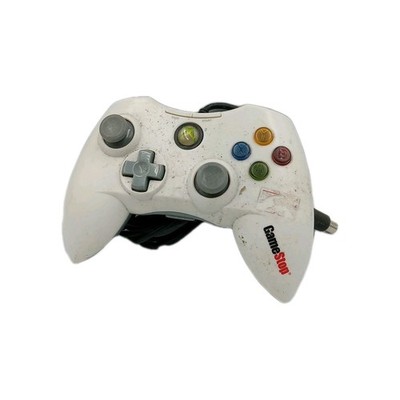 Gamestop Mad Catz Xbox 360 Wired Controller Game Pad 4716 White..............132