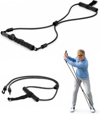 Golf Swing Resistance Band Trainer, Golf Warm-Up and Strength Training