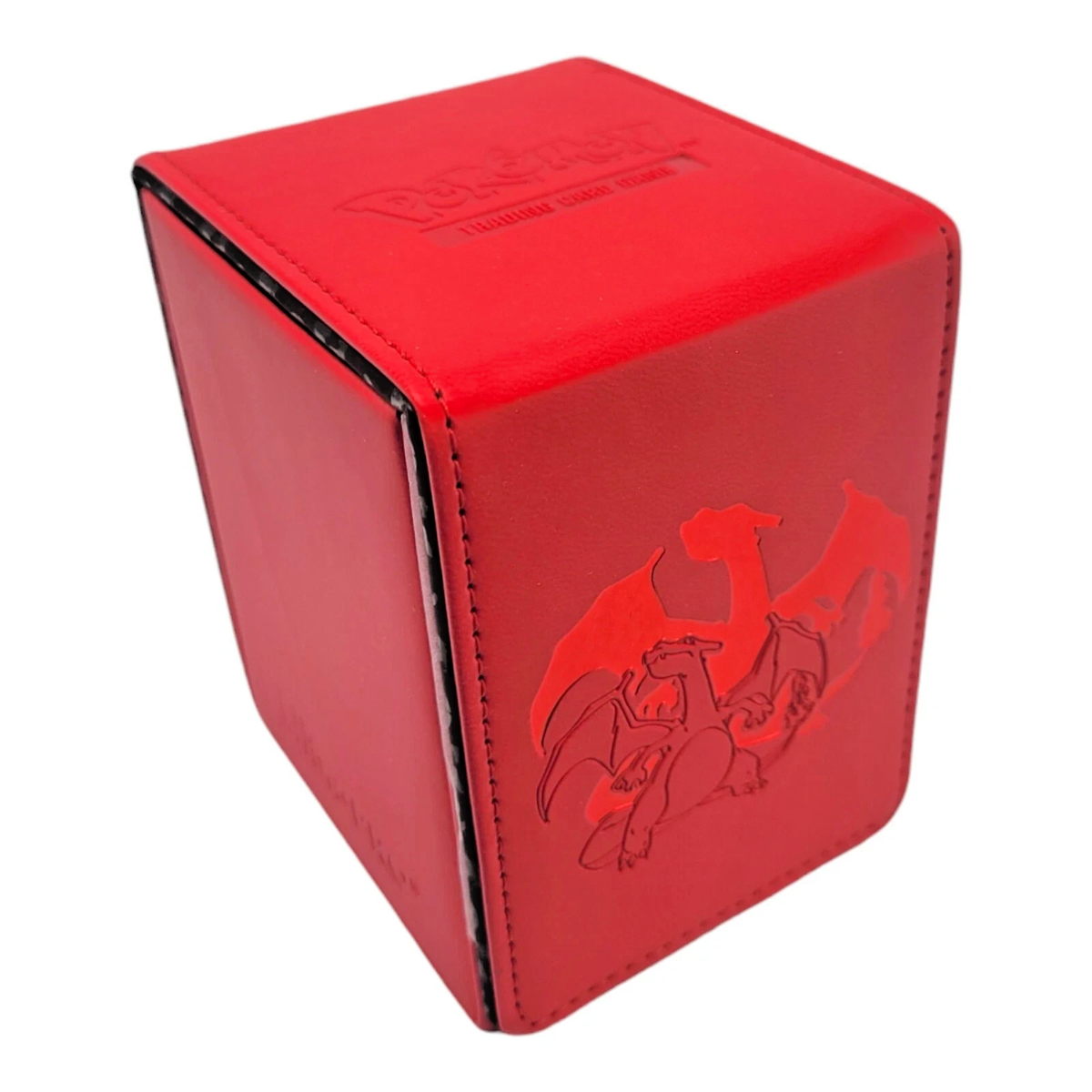 Ultra Pro Alcove Flip 100+ Deck Box Pokemon TCG Elite Series Red