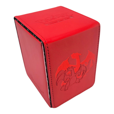 Ultra Pro Alcove Flip 100+ Deck Box Pokemon TCG Elite Series Red