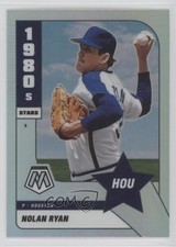 2022 Panini Mosaic 1980's Stars Silver Prizm Nolan Ryan #290 HOF 0u66
