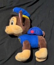 PAW PATROL Chase Large 16" Tall Plush Nickelodeon Stuffed Animal No Tags