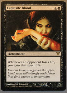 MTG Exquisite Blood 極上の血 英語　4枚セット BEEB0F93CC9A077C634B4A0BB4BA13