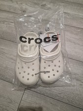 Classic Crocs Brand New Size UK 4 Women's WITH TAGS White