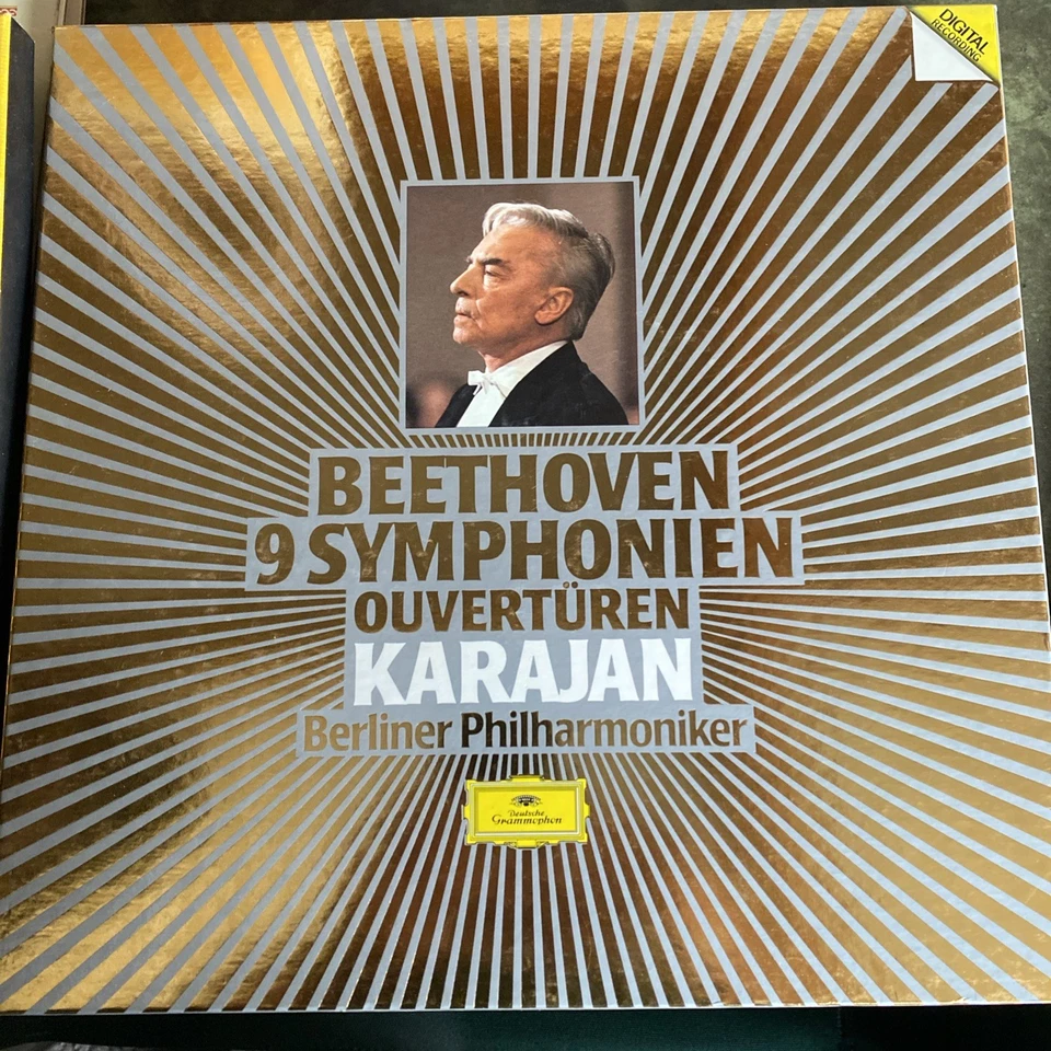 E447 Beethoven Complete 9 Symphonies Karajan BPO & Mozart Philharmonia Orchestra - Image 3 of 3