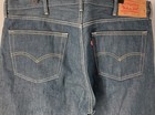 Levi's Mens Blue 501 Original Fit Cotton Medium Wash Straight Jeans Size 40x32 — photo 5