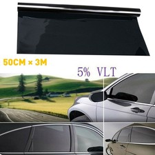 300CM Uncut Roll Window Tint Film 5 VLT 20" x 10ft Feet Car Home Office Glass
