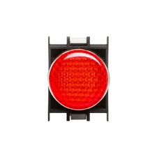 B Signal Lamp with LED, 100-230V AC, Red T0-B0K0XK