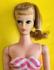 Vintage 1960's Barbie Doll Clone [ Eegee ] Swimsuit & Shillman Flapper Dress