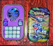 Pokemon Mini Tin TCG Dice Coins Holder Insert