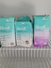 Biosil Collagen Generator Hair Nail Care Skin Capsules Drops Lot 2027-2028