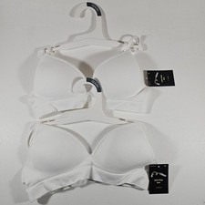 art class Girls Wire-Free Bra 32A M White 2-Pack New with Tags