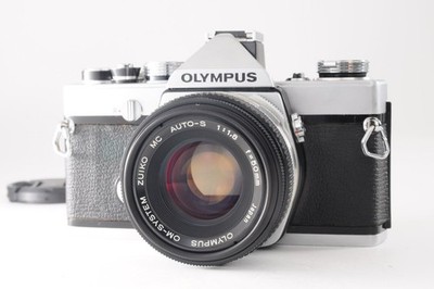 Fully Works*NEAR MINT-* Olympus M-1 + OM-System Zuiko MC Auto-S 50mm f/1.8 Japan