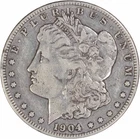 1904-S Morgan Silver Dollar VF Uncertified #1054