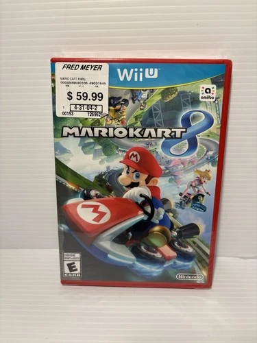 Brand New Factory Sealed Nintendo Wii U WiiU Game Mario Kart 8