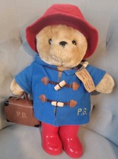 Paddington Bear Red Boots Suitcase Plush Rainbow Designs 14 2022