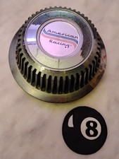 1 Used American Racing Only. Wheel Center Cap Turbine Style 6-34 Inside Bore.